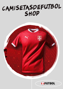 nueva camiseta del Serbia